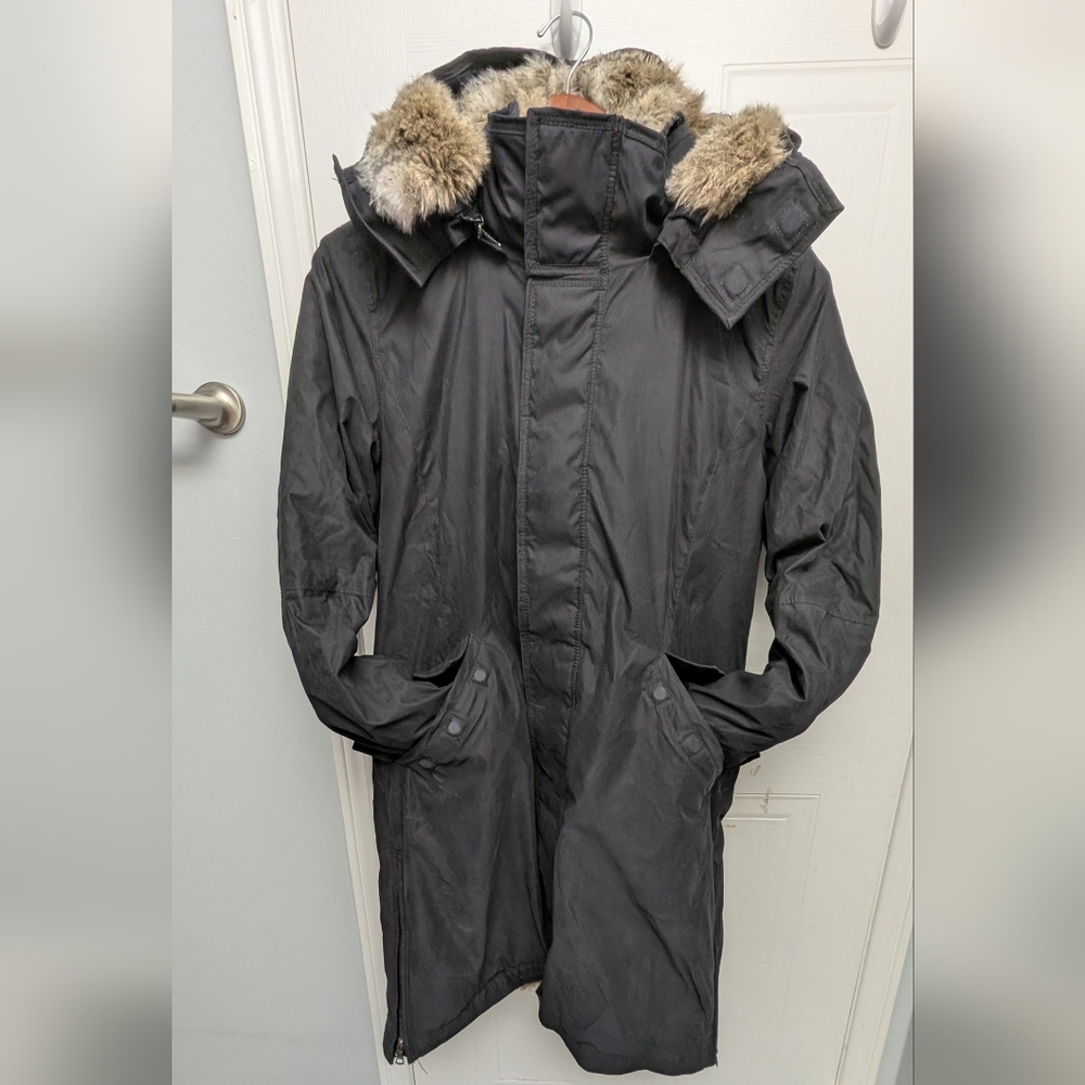 TNA Black Parka Fur-lining